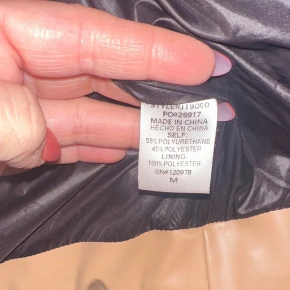 Entro Brown Puffer Vest - Picture 7 of 10